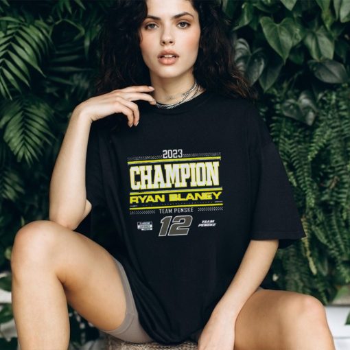 Nascar Ryan Blaney team Penske 2023 Cup Series Champion pit road shirt
