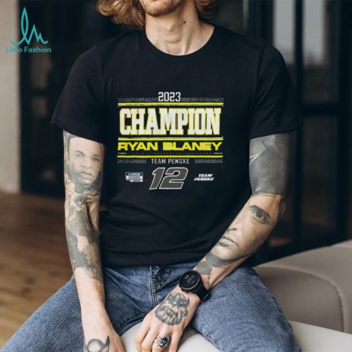 Nascar Ryan Blaney team Penske 2023 Cup Series Champion pit road shirt
