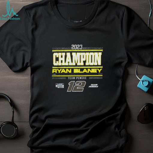 Nascar Ryan Blaney team Penske 2023 Cup Series Champion pit road shirt