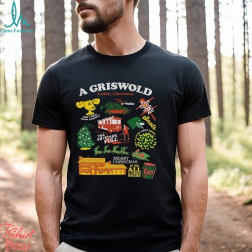 National Lampoon’s Christmas Vacation Funny Griswold Family Christmas Youth Black Graphic tshirt shirt