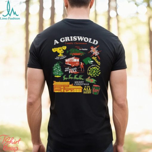 National Lampoon’s Christmas Vacation Funny Griswold Family Christmas Youth Black Graphic tshirt shirt