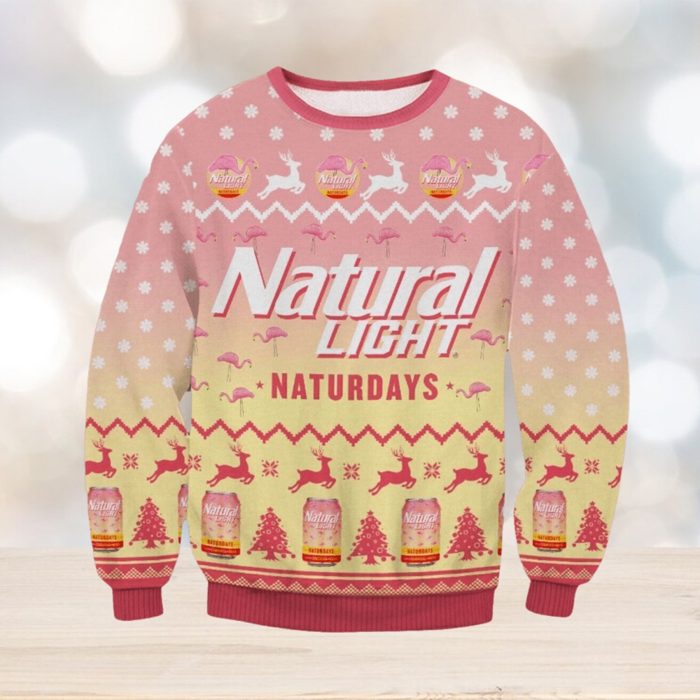 Natural Light Naturdays Ugly Christmas Sweater, Ugly Sweater Apparel Natural Light Naturdays Ugly Christmas Sweater, Ugly Sweater Apparel