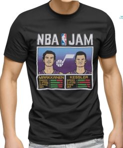 Nba jam jazz markkanen and kessler shirt