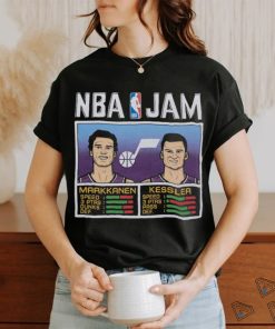 Nba jam jazz markkanen and kessler shirt
