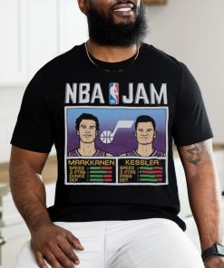 Nba jam jazz markkanen and kessler shirt