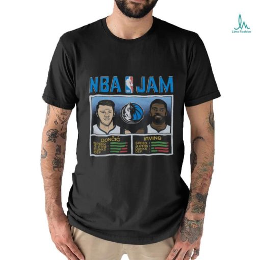 Nba jam mavericks doncic and irving shirt