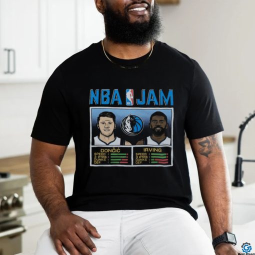 Nba jam mavericks doncic and irving shirt