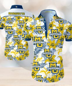 Ncaa Marquette Golden Eagles Special Style Trendy Hawaiian Shirt Aloha Shirt