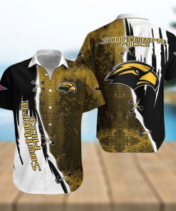 Ncaa Southern Miss Golden Eagles Limited Edition Trendy Hawaiian Shirt Aloha Shirt