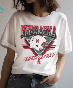 Nebraska Cornhuskers Triangle Vintage T Shirt