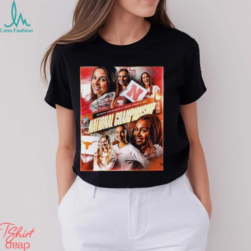 Nebraska Cornhuskers vs Texas Longhorns 2023 NCAA Division I Women’s Volleyball Championship Shirt