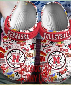 Nebraska Volleyball Crocs