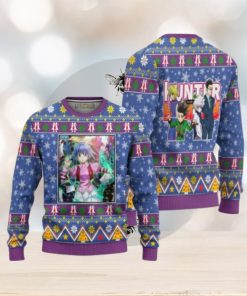 Neon Nostrade Anime Ugly Christmas Sweater Hunter x Hunter Xmas Gift