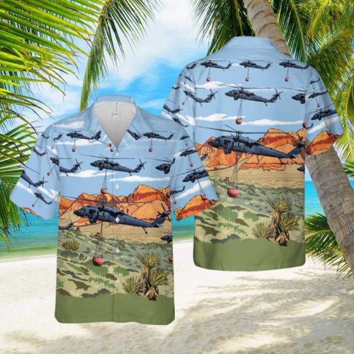 Nevada Army National Guard UH 60 Blackhawk Hawaiian Shirt For Men And Women Gift