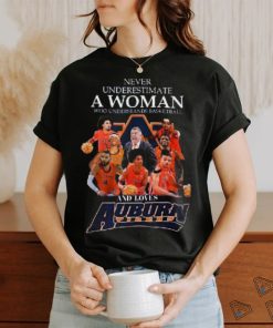 Never Underestimate A Woman Who Understands Basketball And Loves Auburn T Shirt, hoodie, sweater, long sleeve and tank top Never Underestimate A Woman Who Understands Basketball And Loves Auburn T Shirt