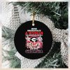 Never Underestimate A Woman Who Understands Football And Loves Georgia College Football Signatures Ornament Christmas