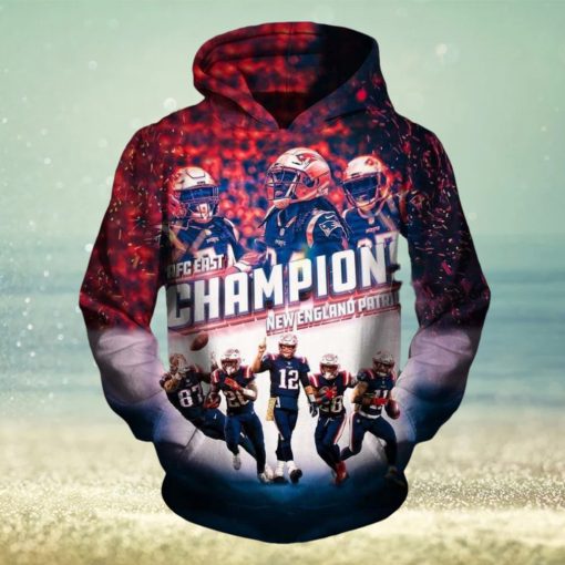 New England Patriots 3D Printed Hoodie Ver 67