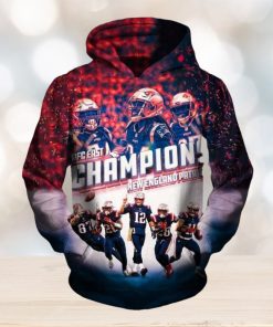 New England Patriots 3D Printed Hoodie Ver 67