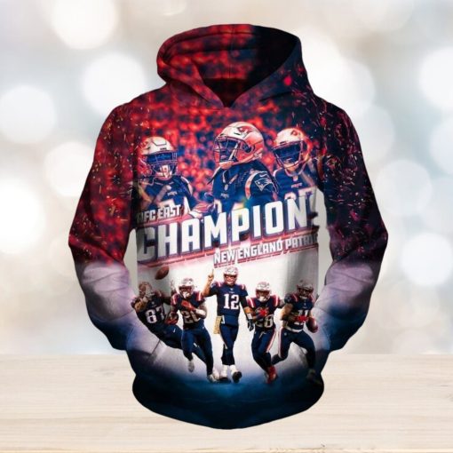 New England Patriots 3D Printed Hoodie Ver 67