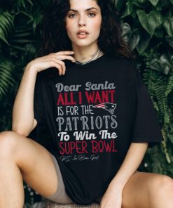 New England Patriots All I Want To Win The Super BOWL T Shirt