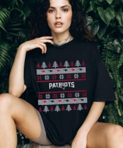 New England Patriots Holiday Christmas Tree T Shirt