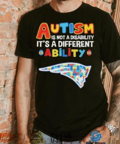 New England Patriots NFL Autism Is Not A Disability 2024 Shirt