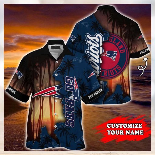 New England Patriots NFL Customized Summer Hawaii Shirt For Sports Enthusiasts