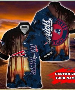 New England Patriots NFL Customized Summer Hawaii Shirt For Sports Enthusiasts