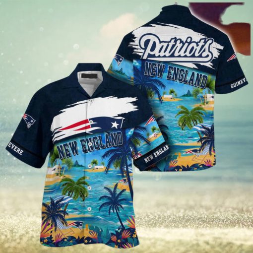 New England Patriots NFL Customized Summer Hawaii Shirt For Sports Fans