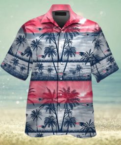 New England Patriots Short Sleeve Button Up Tropical Hawaiian Shirt VER010