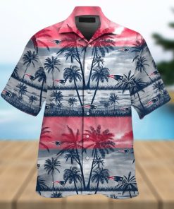 New England Patriots Short Sleeve Button Up Tropical Hawaiian Shirt VER010