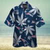 New England Patriots Short Sleeve Button Up Tropical Hawaiian Shirt VER09