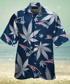 New England Patriots Short Sleeve Button Up Tropical Hawaiian Shirt VER015