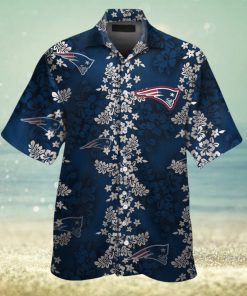 New England Patriots Short Sleeve Button Up Tropical Hawaiian Shirt VER06