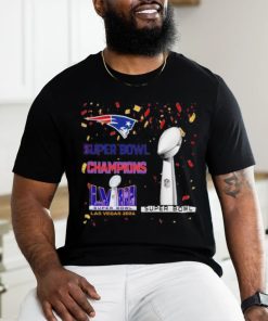 New England Patriots Super Bowl champions LVIII Las Vegas 2024 shirt