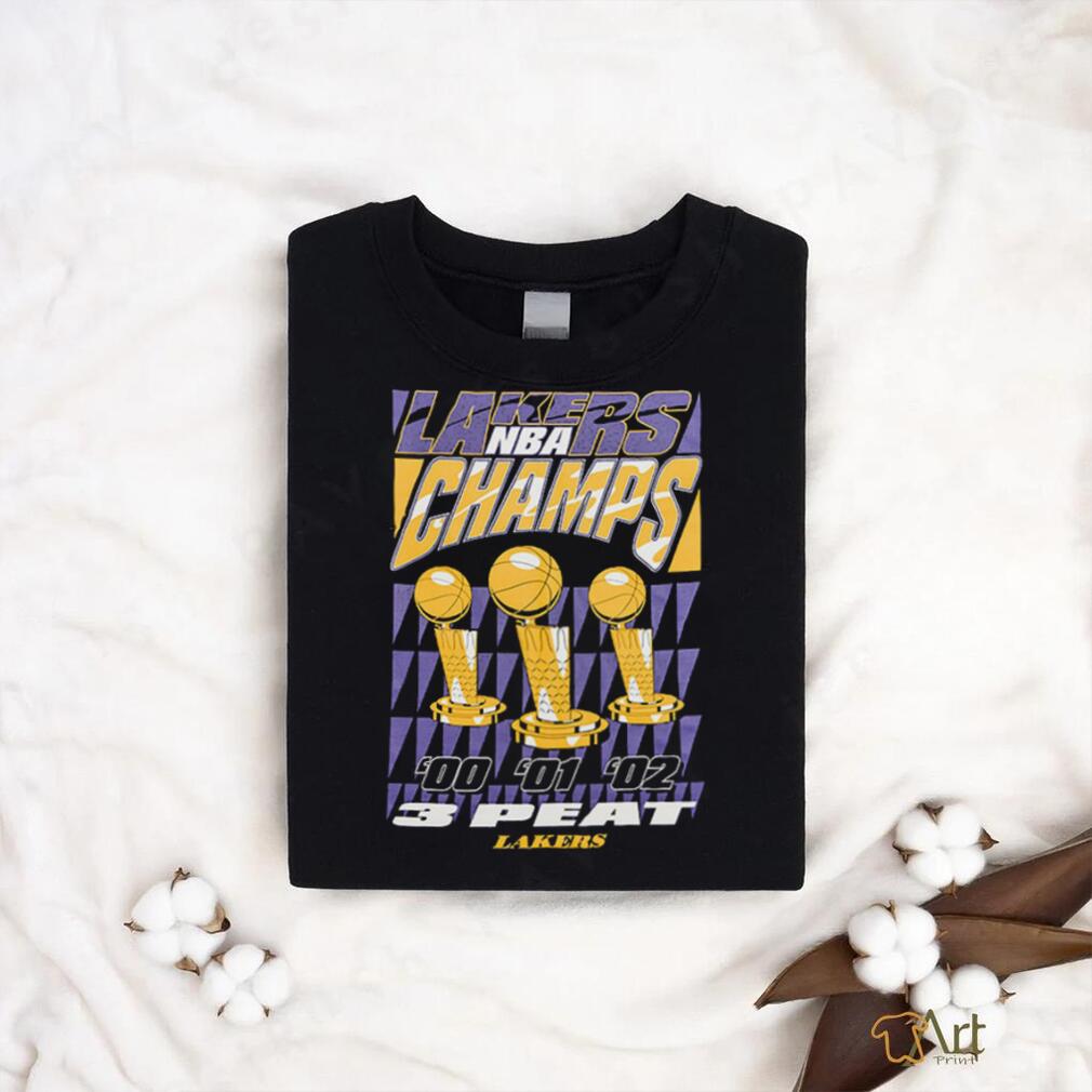 New Era Los Angeles Lakers 3 Peat Tee shirt New Era Los Angeles Lakers 3 Peat Tee shirt
