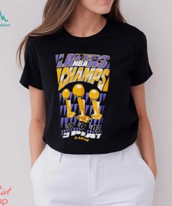 New Era NBA West Coast Champions LA Lakers T shirt
