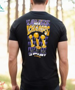 New Era NBA West Coast Champions LA Lakers T shirt