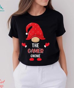 New Gamer Gnome Family Matching Group Christmas Outfits Pictures T Shirts