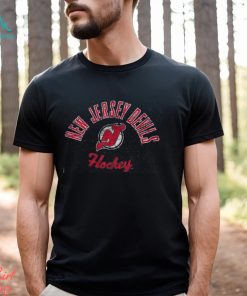 New Jersey Devils Champion Multi Logo Tri Blend Long Sleeve T Shirt