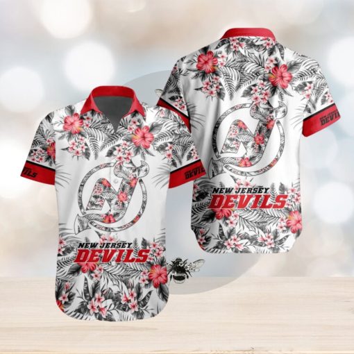 New Jersey Devils NHL Team Beach Vibe Hawaiian Shirt