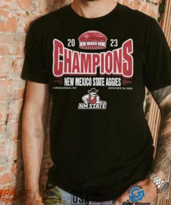 New Mexico Bowl 2023 champions New Mexico State Aggies Shirt, hoodie, sweater, long sleeve and tank top New Mexico Bowl 2023 champions New Mexico State Aggies Shirt