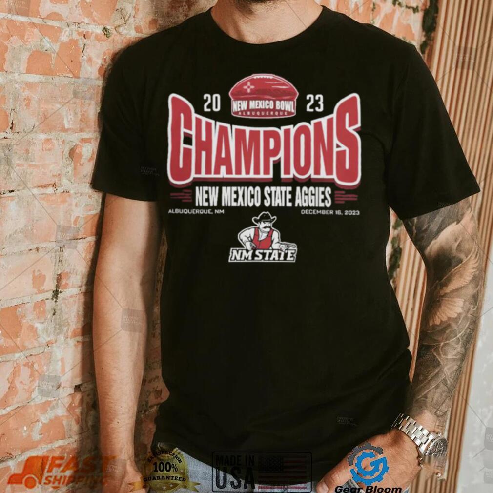 New Mexico Bowl 2023 champions New Mexico State Aggies Shirt New Mexico Bowl 2023 champions New Mexico State Aggies Shirt