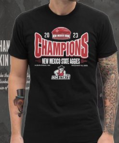 New Mexico Bowl 2023 champions New Mexico State Aggies Shirt, hoodie, sweater, long sleeve and tank top New Mexico Bowl 2023 champions New Mexico State Aggies Shirt