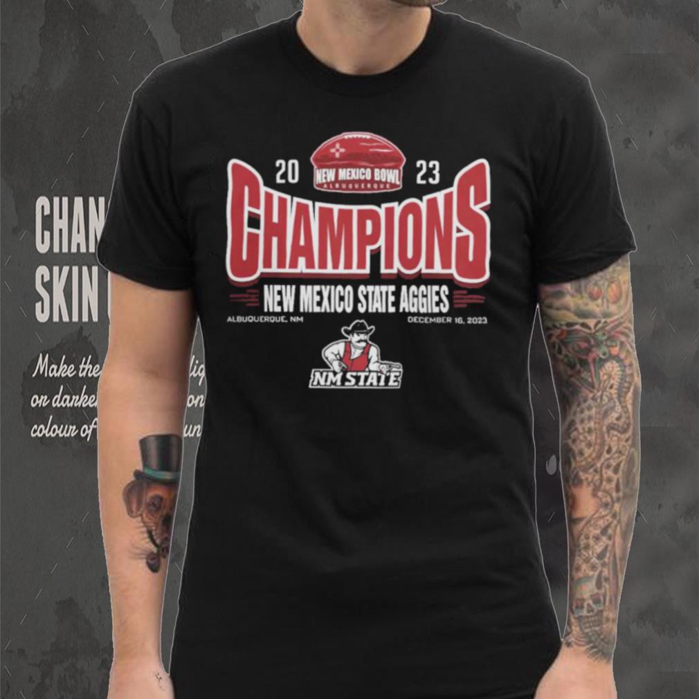 New Mexico Bowl 2023 champions New Mexico State Aggies Shirt New Mexico Bowl 2023 champions New Mexico State Aggies Shirt