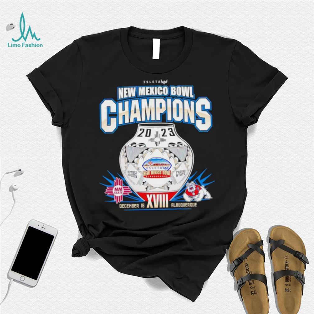 New Mexico Bowl Champions NMSU Aggies vs Fresno State shirt New Mexico Bowl Champions NMSU Aggies vs Fresno State shirt