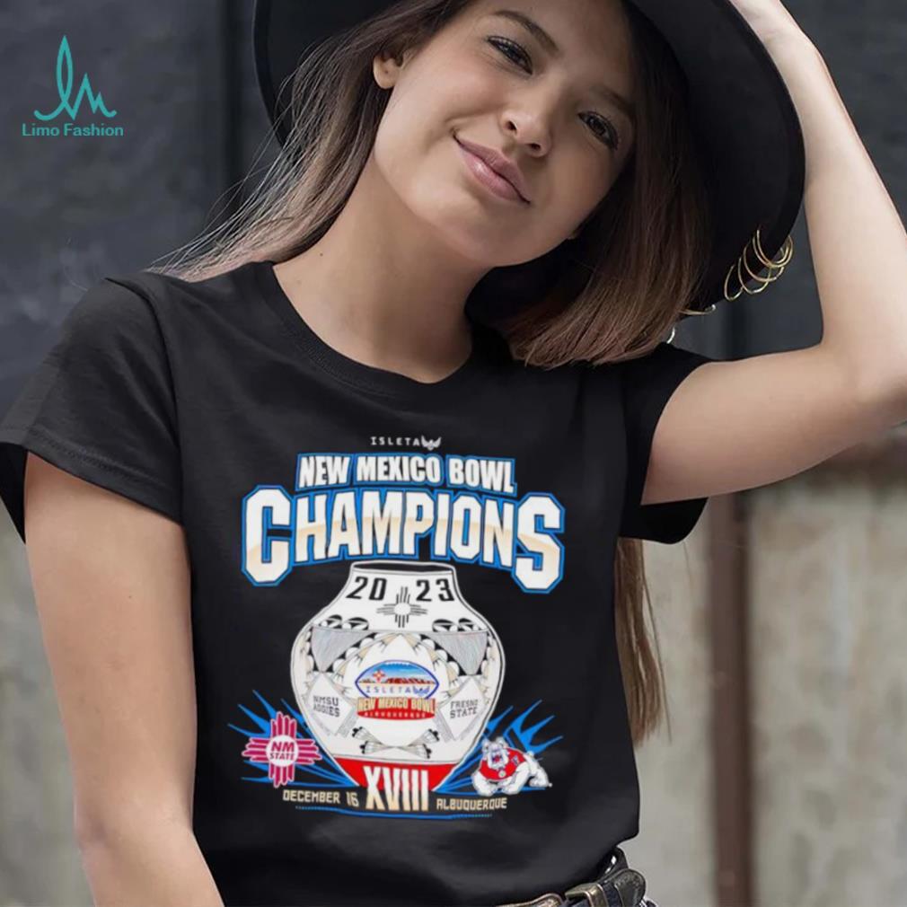 New Mexico Bowl Champions NMSU Aggies vs Fresno State shirt New Mexico Bowl Champions NMSU Aggies vs Fresno State shirt
