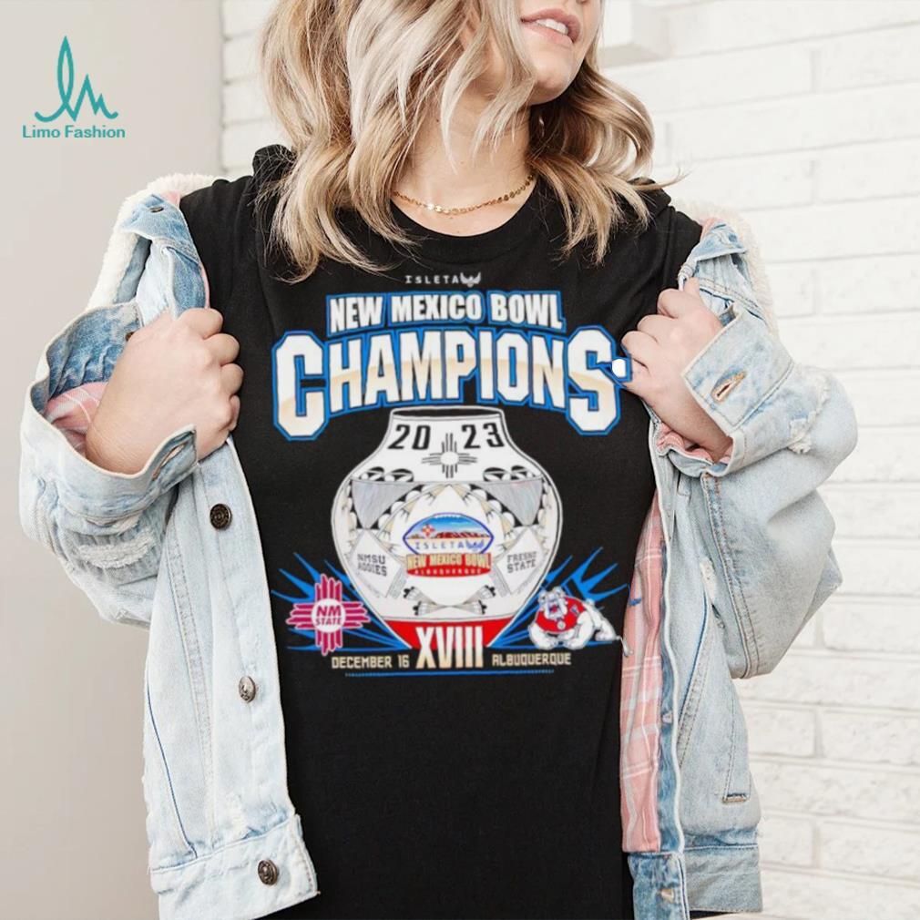 New Mexico Bowl Champions NMSU Aggies vs Fresno State shirt New Mexico Bowl Champions NMSU Aggies vs Fresno State shirt