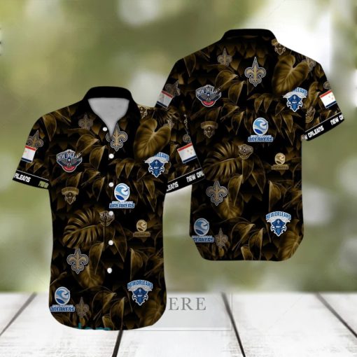 New Orleans Beach Lover Gift Aloha Hawaiian Shirt Sport Teams Summer Gift Shirt