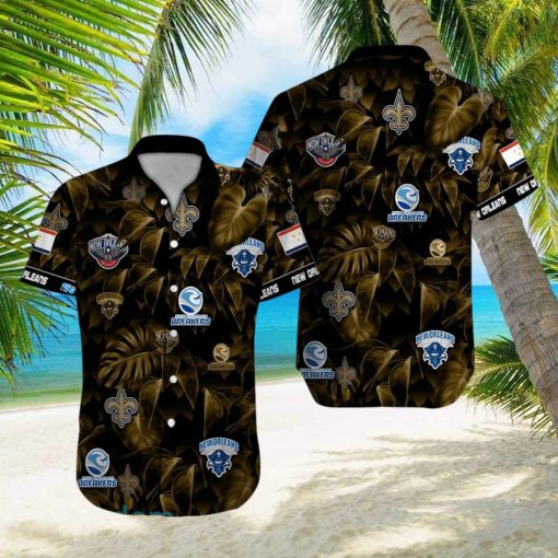 New Orleans Beach Lover Gift Aloha Hawaiian Shirt Sport Teams Summer Gift Shirt